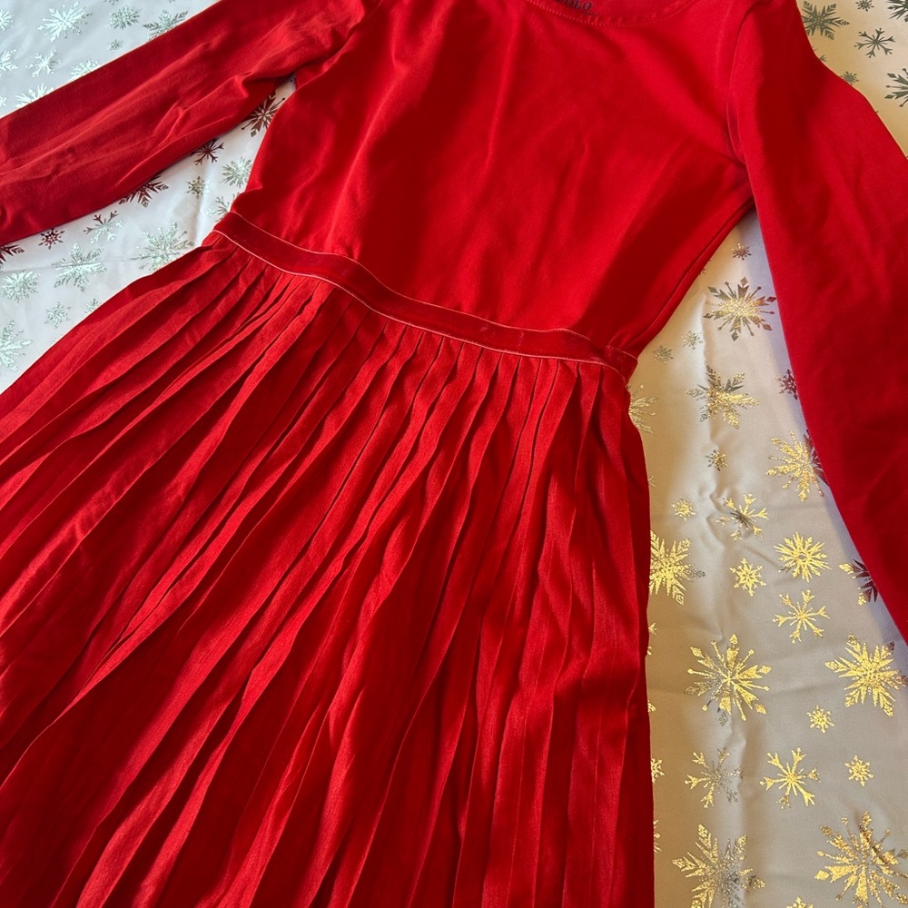 Polo by Ralph Lauren Vibrant Red Girl’s Dress
